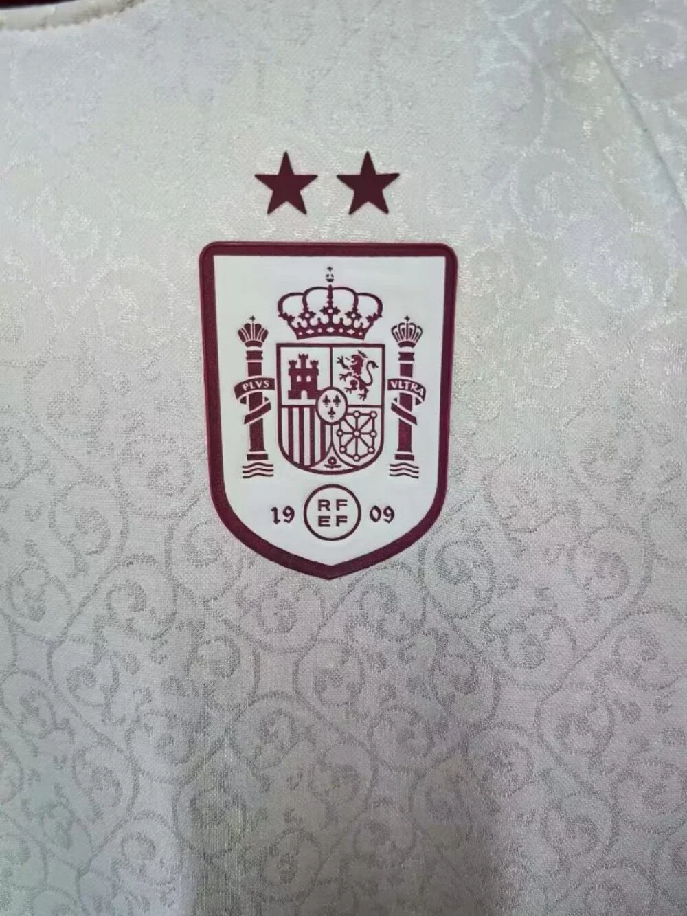 Adidas Spain World Cup Double Star Soccer Jersey White